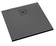 Schedpol Schedline Protos Grey Stone brodzik kwadratowy 100x100x3,5cm 3SP.P2K-100100/S/ST-M1/S/ST