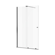 Excellent Ortigo Walk-in kabina prysznicowa 140x200 cm, grafit szczotkowany KAEX.5012.K.1400.AB