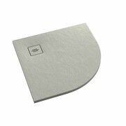 Schedpol Schedline Protos brodzik półokrągły 90x90 Cement Stone 3SP.P1O-9090/CT/ST-M1/CT/ST