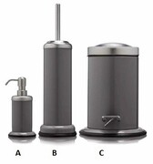 Sealskin Acero Dozownik na mydło szary 361730214