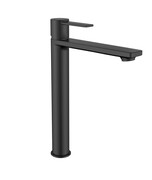 Roca Targa Bateria umywalkowa wysoka Cold Start Czarny mat A5A345FNB0