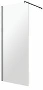 Omnires Marina Kabina prysznicowa typu walk-in 120x200 cm przejrzyste profil czarny DNR12XBLTR ___ RABAT W KOSZYKU! ___