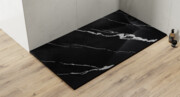 Besco Vexo Marble Black 100x80cm brodzik prostokątny VMB-100-80-P