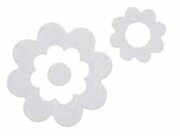 Sealskin Naklejki antypoślizgowe Antislip Flora białe 311000210