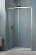Radaway Idea 8 DWJ Brushed Light Gold drzwi wnękowe 140cm lewe szczotkowane jasne złoto 10330720-98-01L/10350653-01-01