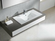 Bathco Liebana umywalka blatowa 81x46 cm 4066