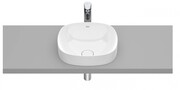 Roca FINECERAMIC umywalka wpuszczana w blat cienkościenna Soft 37x37 biała SUPERGLAZE A32750RS00