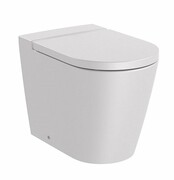 Roca Inspira Round Rimless miska WC stojąca Perłowy A347526630