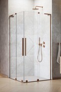 Radaway Furo SL Brushed Copper KDD kabina 110x110cm szczotkowana miedź 10305110-93-01L/10305110-93-01R