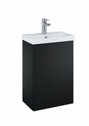 Elita Kido Set szafka z umywalką zestaw 46x68x30cm czarny mat RE020450117160/168379