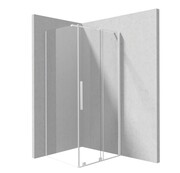 Deante Prizma Kabina prysznicowa prostokatna 120x80cm Biały KPNAP12S08
