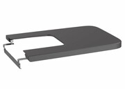 Roca Inspira Square pokrywa bidetowa wolnoopadająca Onyks A80653264B