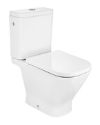 Roca Gap Rimless miska do kompaktu biały A342479000