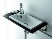 Bathco umywalka dolomitowa blatowa Niza 44x25 cm 9901-L