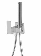 Tres Slim-Tres Bateria podtynkowa do bidetu lub WC do montażu na płycie gipsowej chrom 00612302