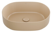 Besco Lova Cera-Line 46 Mokka Matt umywalka nablatowa 46x31x13,5cm UNCM-46-LOM