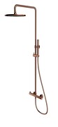 Omnires Y zestaw prysznicowy natynkowy miedź połysk Y1244MCP