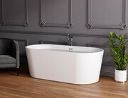 Bathiva wanna wolnostojąca 150x75cm + syfon klik-klak BH-7109-150