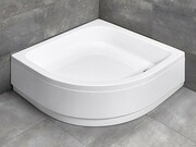 Radaway Samos A Brodzik półokrągły 90x90 bez obudowy 4S99300-03B