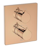 Roca Insignia bateria prysznicowa termostatyczna podtynkowa Rose Gold EVERLUX-PVD A5A2C3ARG0