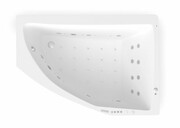 Roca Aquamarina wanna 175x120cm prawa z hydromasażem Effects Gold Opcja A24T261000