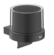 Roca Hotels dozownik szklany ścienny Czarny Mat A817590C40