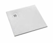 Schedpol Kalait White Stone brodzik kwadratowy + syfon 80x80cm 3.3100/B/ST-M2