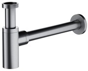 Omnires syfon umywalkowy ozdobny nikiel szczotkowany A186NI