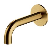 Omnires wylewka wannowa ścienna 16 cm złoty szczotkowany WDY-SGLB