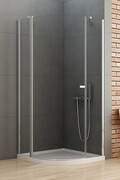 New Trendy New Soleo kabina półokrągła R55 80x80x195cm przejrzyste K-0415 ___ZAPYTAJ O RABAT!!___