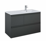 Elita Split szafka z umywalką 100x63x46cm anthracite mat 168162/145945
