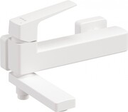 Deante BLUR Bateria wannowa ścienna ze składaną wylewką bianco BQL_A12M