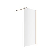 Excellent Vidoq Walk-in ścianka prysznicowa prosta 100x200 cm, miedź szczotkowana KAEX.1506.1000.LP.CB