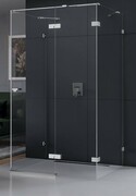 New Trendy Eventa kabina przyścienna 80x90x200 cm prawa przejrzyste EXK-0173