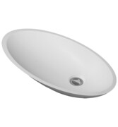 Omnires umywalka nablatowa 59x31cm biała MALTABP ___ RABAT W KOSZYKU! ___