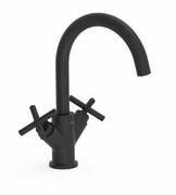 Tres MONTBLANC Bateria umywalkowa czarny mat 28320301NM