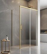 Radaway Idea Gold Kdj kabina 140x120cm prawa złoty połysk/szkło przejrzyste 387044-09-01R/387054-09-01L