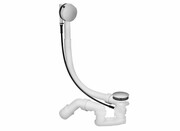 Viega Syfon komplet odpływowo-przelewowy wannowy Simplex z korkiem automatycznym 495121