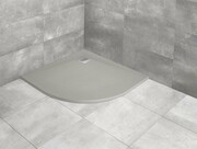 Radaway Kyntos A brodzik półokrągły 80x80cm cemento HKA8080-74