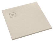 Schedpol Schedline Protos Cashmere Stone brodzik kwadratowy 100x100x3,5cm 3SP.P1K-100100/PK/ST-M1/PK/ST