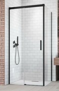 Radaway Idea Black Kdj kabina 160x120cm lewa czarny mat/szkło przejrzyste 387046-54-01L/387054-54-01R