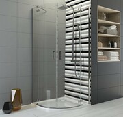 Sanplast Free Line II KP4/FREEII kabina asymetryczna 80x90x200 cm przejrzysta 600-261-0120-42-401