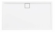 Schedpol Omega brodzik prostokątny z klapką odpływu 140x90x5,5cm 3.0456