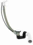 Omnires syfon wannowy automatyczny z napełnianiem biały TK132-PLUS-3.35+64-SBP ___ RABAT W KOSZYKU! ___