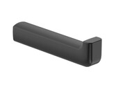 Roca Tempo wieszak na papier z odporną powłoką Everlux Brushed Titanium Black A817035NM0