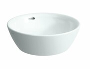 Laufen Pro B umywalka nablatowa z przelewem 42x42 biała H8129620001091