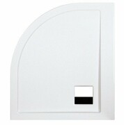 Sanplast Space Line brodzik półokrągły 90x80x3cm prawy+syfon 615-110-0430-01-000