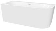 Oltens Hulda wanna wolnostojąca 170x80 cm narożna lewa biały połysk 11005000