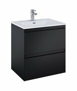 Elita Split szafka podumywalkowa 60x63x46cm czarny mat 168143