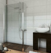 Sea Horse Easy In kabina natryskowa przyścienna typu Walk In z ruchomymi ściankami bocznymi 120cm przejrzyste BK254T12 _________ DARMOWA DOSTAWA ___________